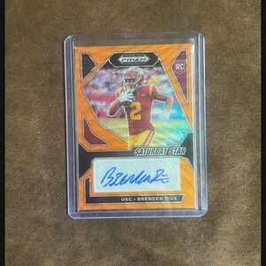 Brendon Rice rookie autograph /75